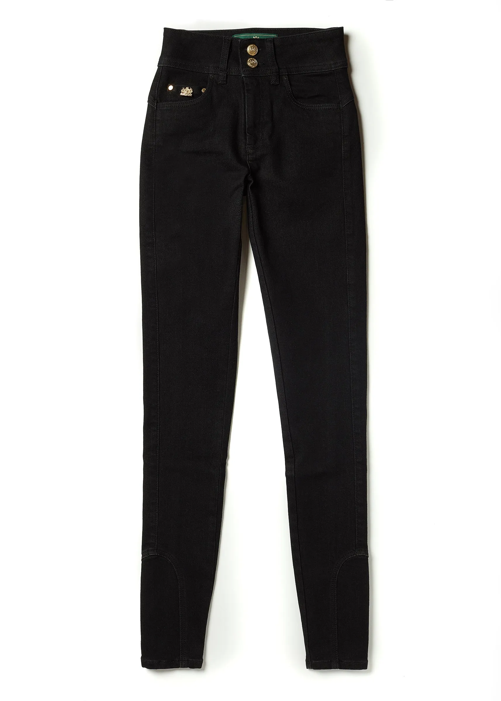 5 Pocket Jodhpur Jean (Black)