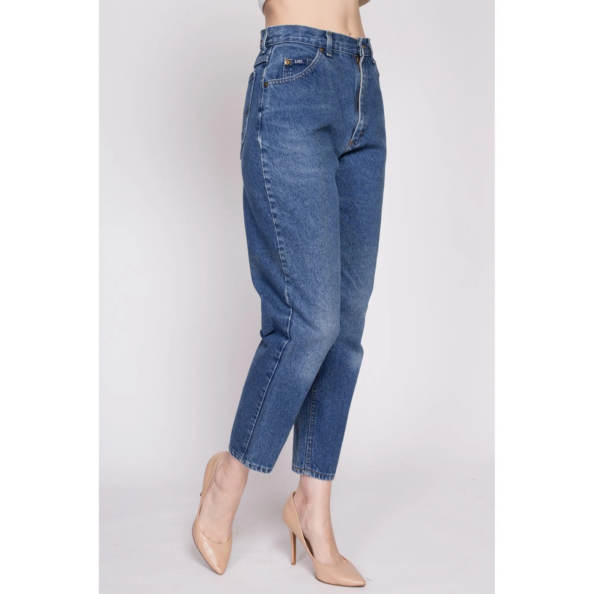 80s Lee Riders High Waisted Jeans - Small to Petite Medium, 27"