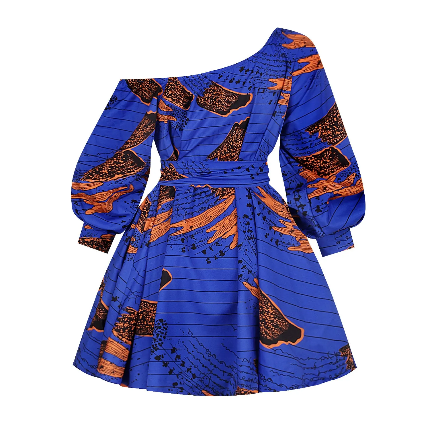 African Dresses For Women Elegent Fashion Style Casual Printing Long Sleeve Party Sexy Bohemian T shirt Dress Women Summer