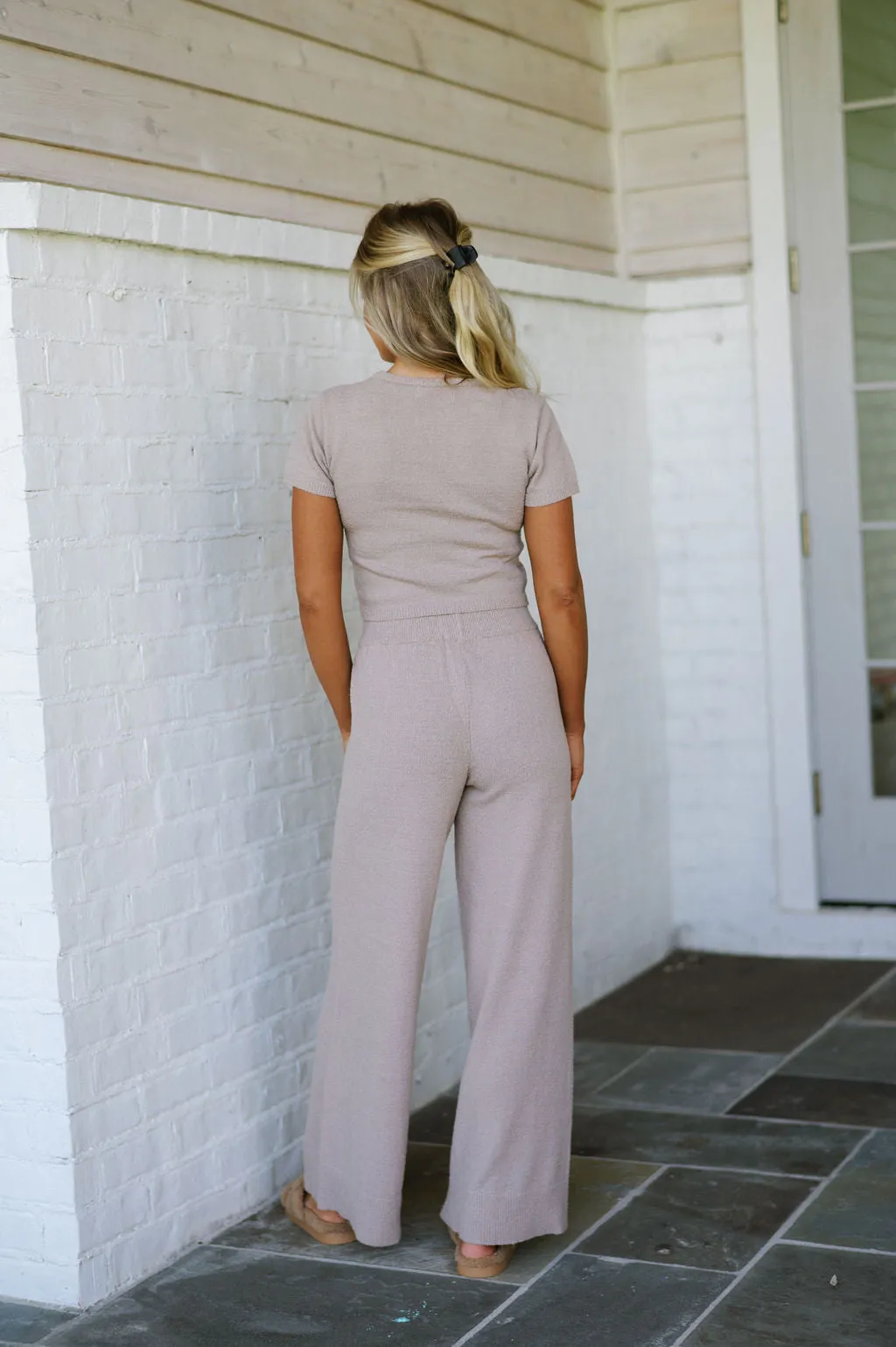 Andre Pants Set- Mocha