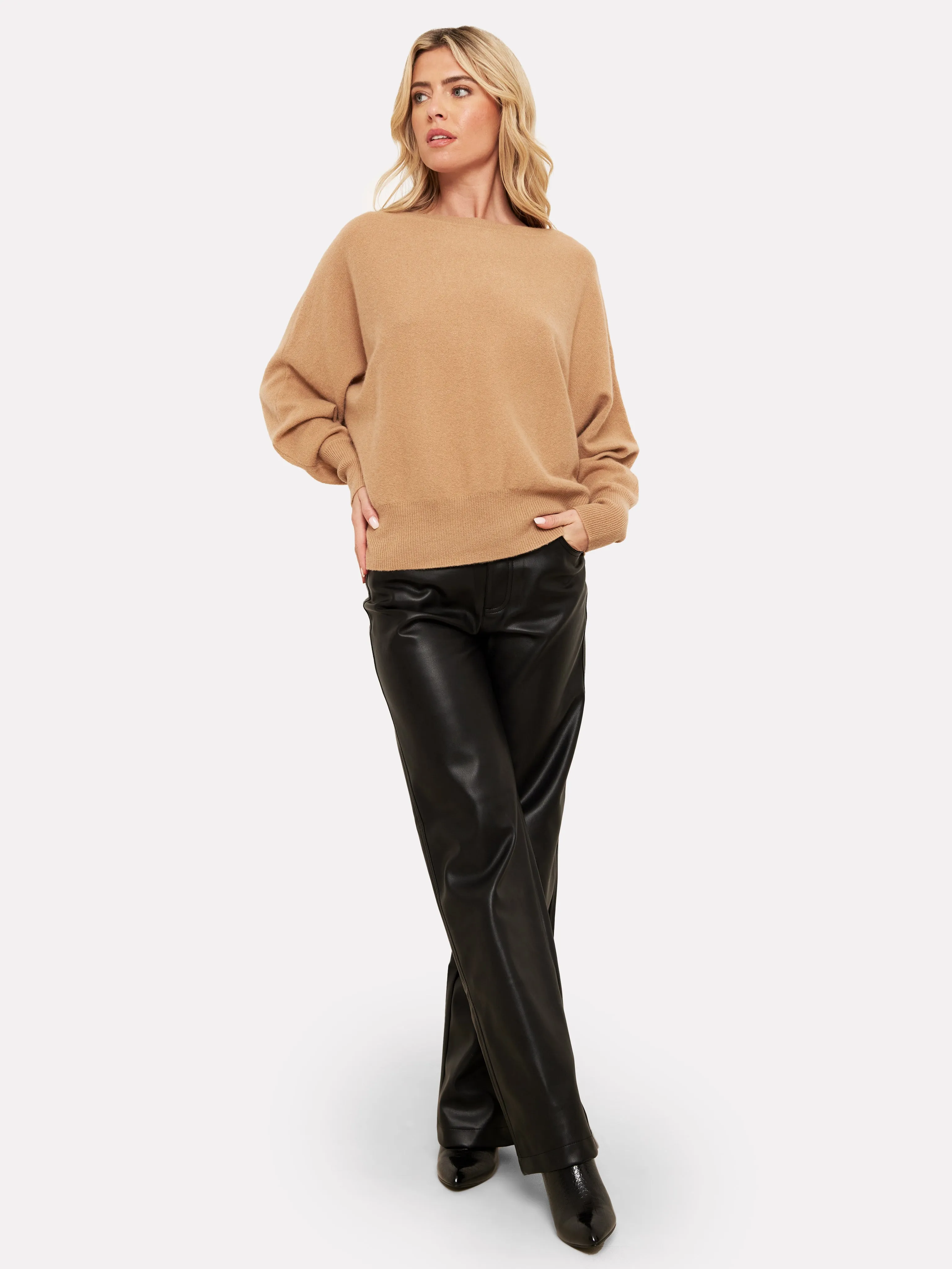 Anya Cashmere Boat Neck