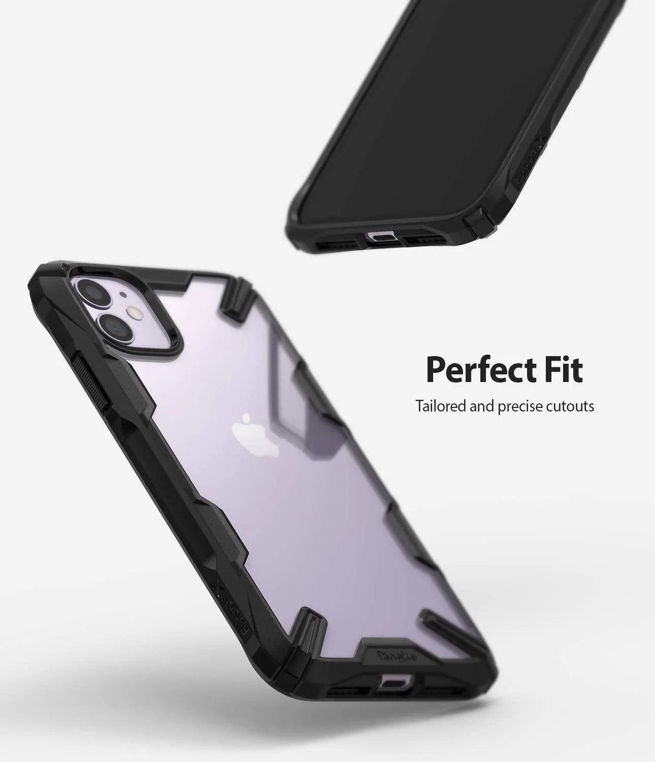 Apple iPhone 11 Back Cover Case | Fusion - X - Black