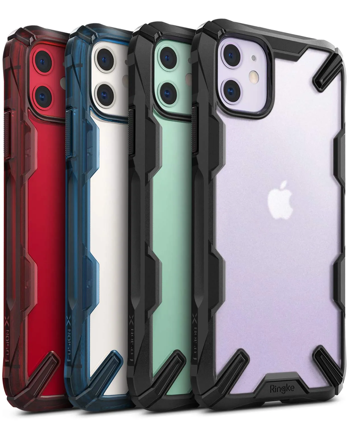 Apple iPhone 11 Back Cover Case | Fusion - X - Black