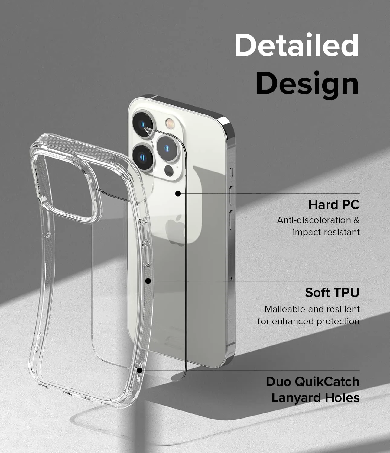 Apple iPhone 14 Pro Max Back Cover Case | Fusion - Clear