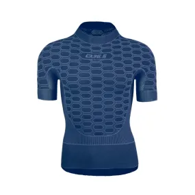 Base Layer 2 Short Sleeve Blue Inner Shirt