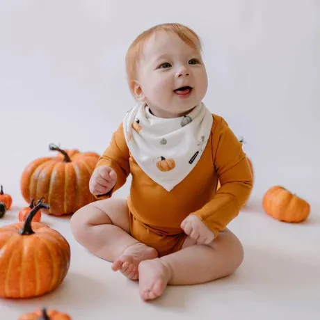 BELAN J Long Sleeves Onesie - Butternut