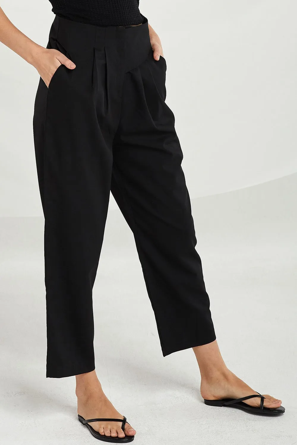 Brynlee Asymmetric High Waist Pants