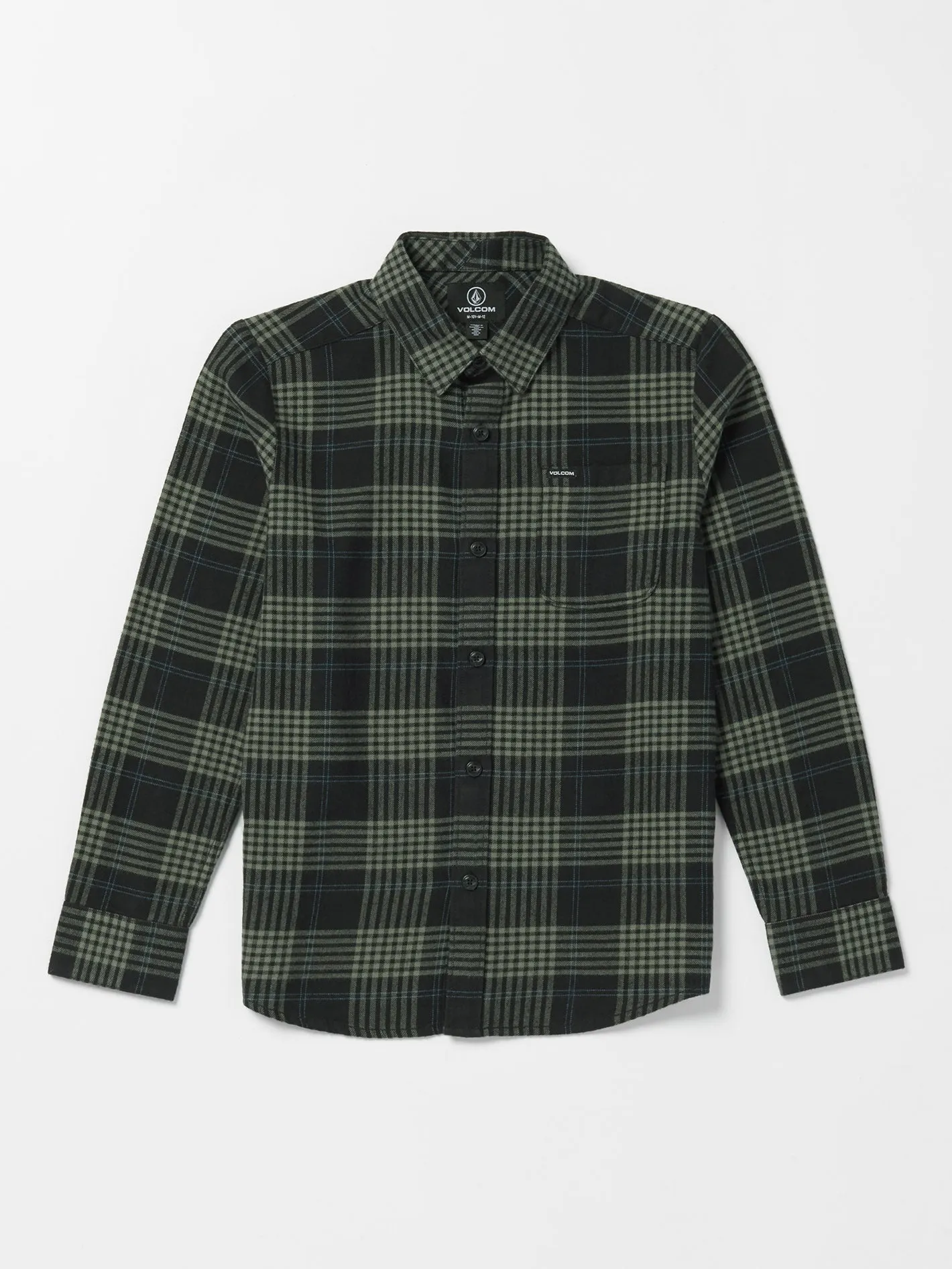 Caden Plaid Shirt - BLACK - (KIDS)