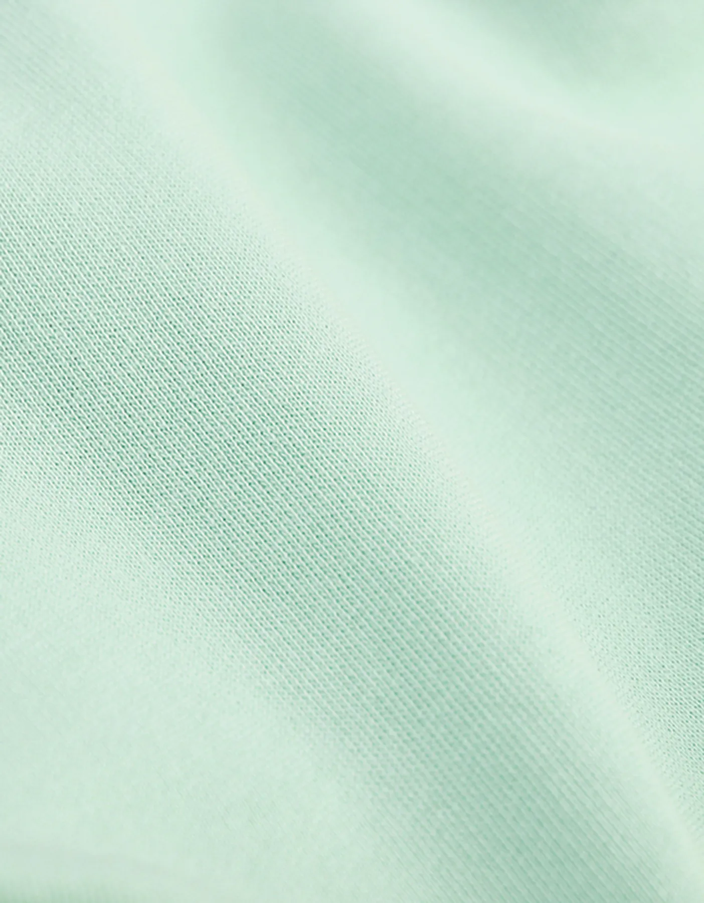 Classic Organic Crew - Light Aqua