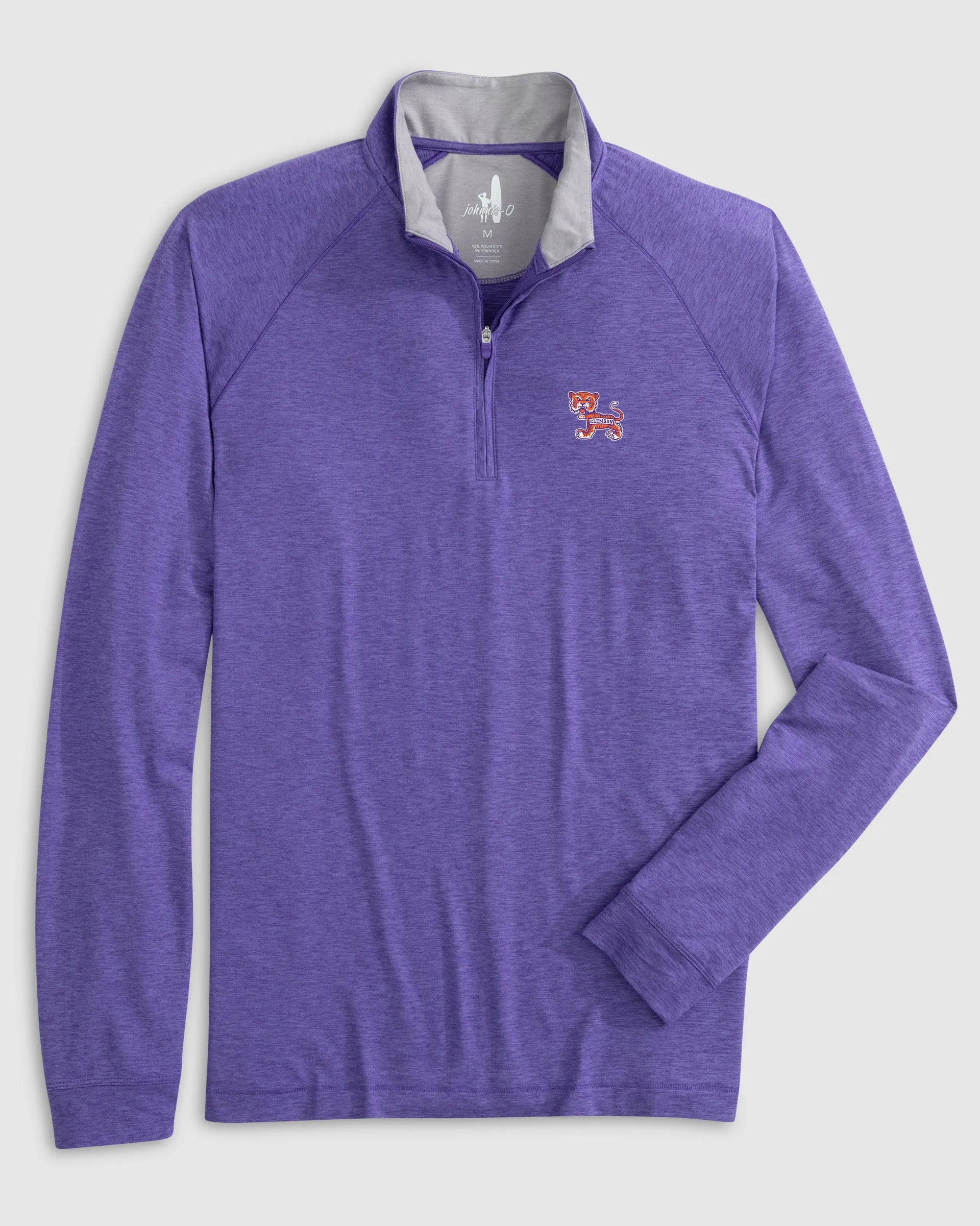 Clemson Freeborne Performance 1/4 Zip - Vault Logo