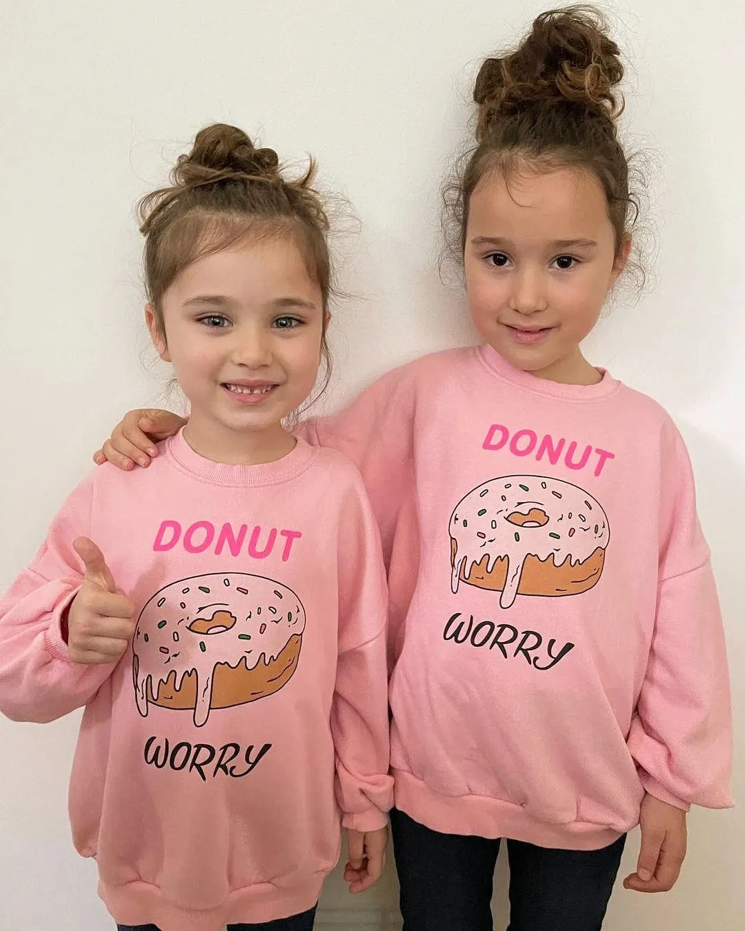 Donut Worry Kids Jumper | Fun & Colorful Design