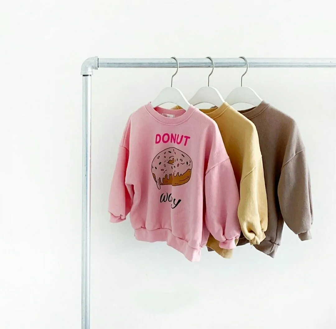 Donut Worry Kids Jumper | Fun & Colorful Design