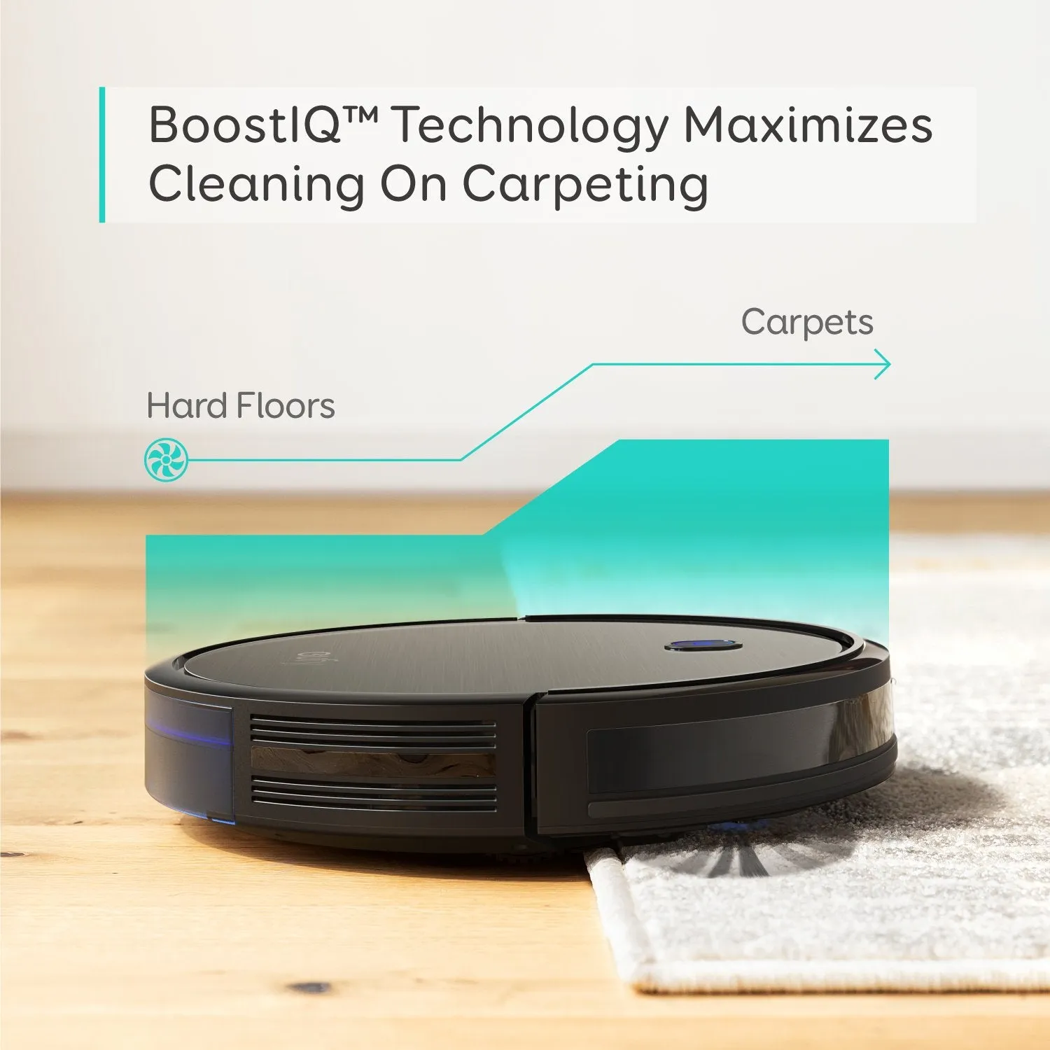 Eufy [BoostIQ RoboVac 11S (Slim), Super-Thin, 1300Pa Strong Suction, Quiet, Self-Charging Robotic Vacuum Cleaner, Cleans Hard Floors to Medium-Pile Carpets