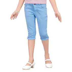 Girls Clean Look Mid-Rise Jeans