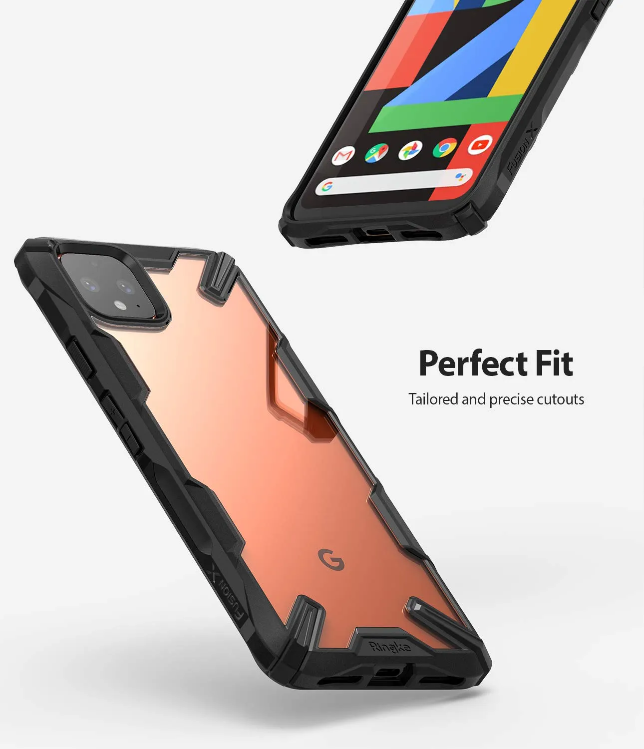 Google Pixel 4 XL Back Cover Case | Fusion X - Black