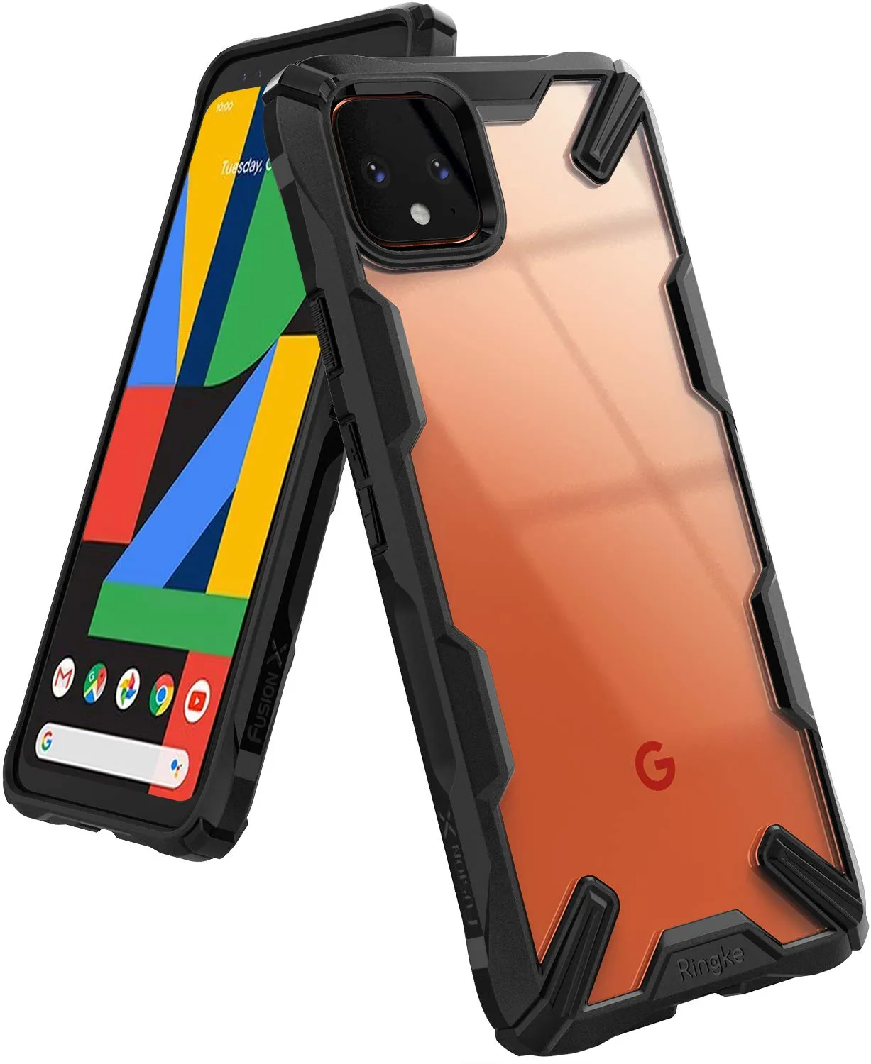 Google Pixel 4 XL Back Cover Case | Fusion X - Black