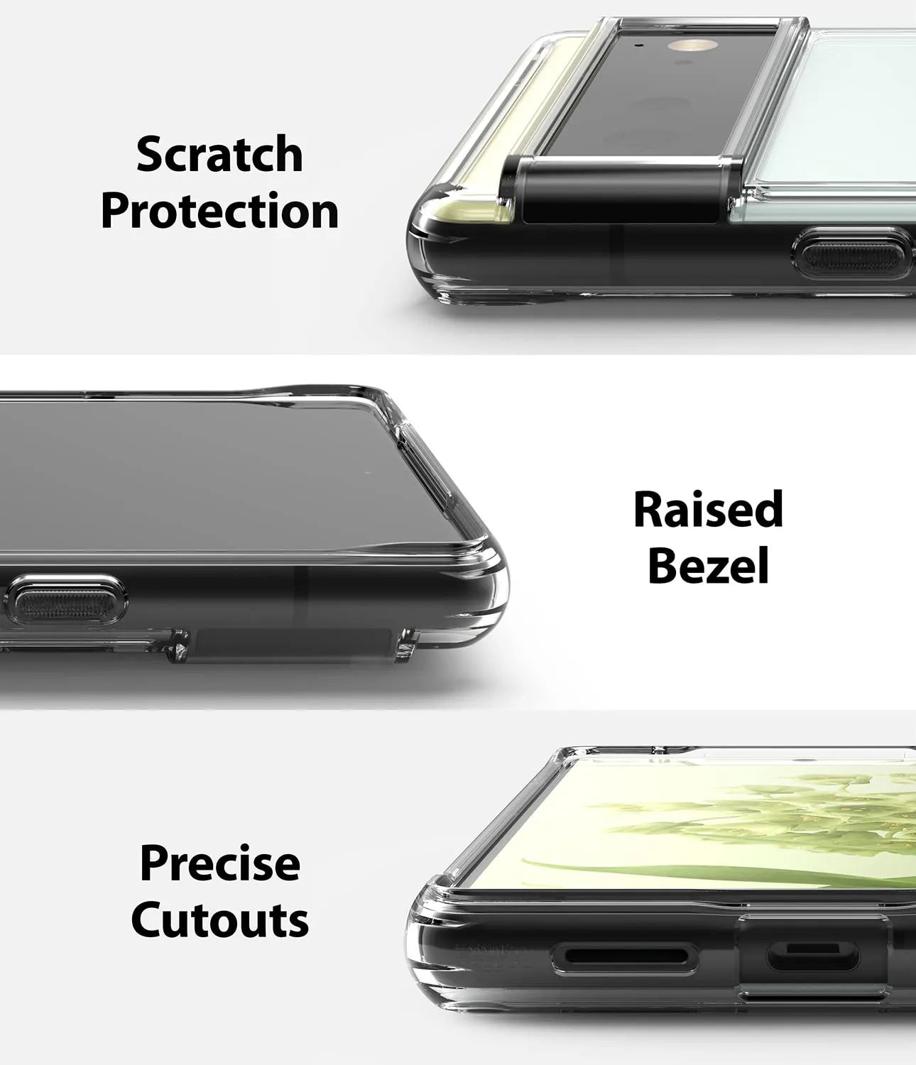 Google Pixel 6 Back Cover Case | Fusion - Clear