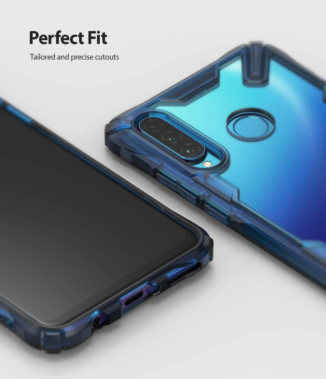 Huawei P30 Lite (Nova 4e) Back Cover Case | Fusion X - Space Blue