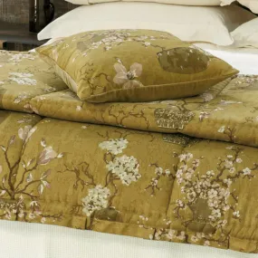 Ikebana Ochre Comforter - 246x206