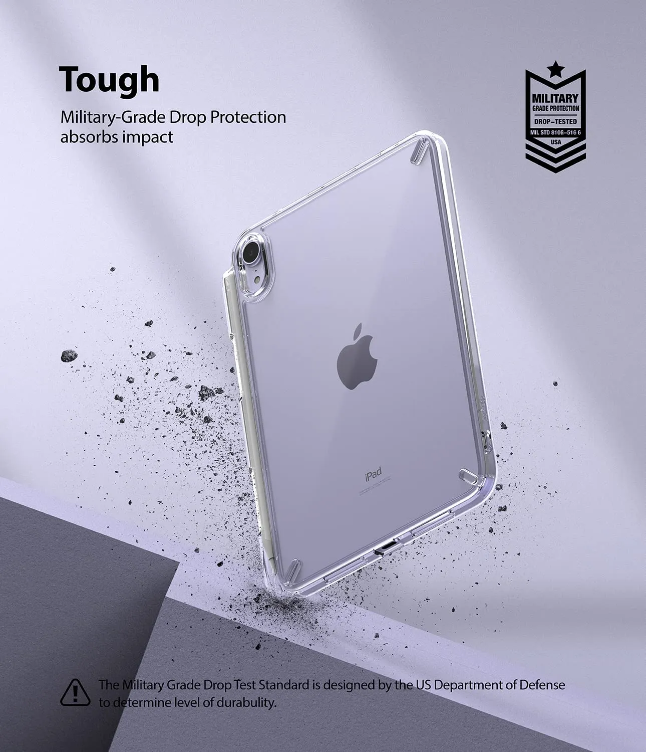 iPad Mini 6 (8.3 Inch, 2021 Model) Back Cover Case | Fusion - Clear