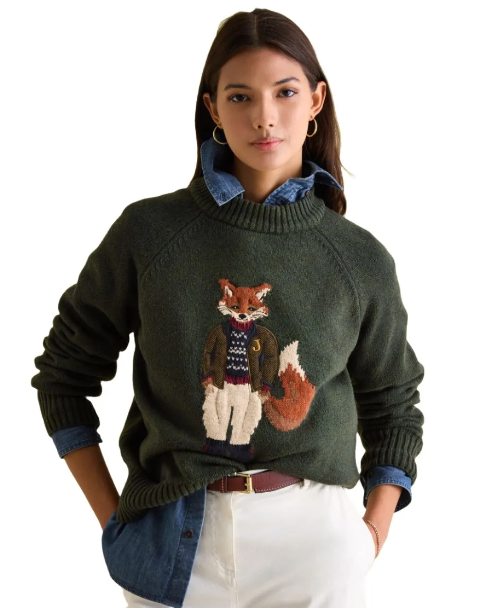 Joules Jonty Intarsia Knit Jumper