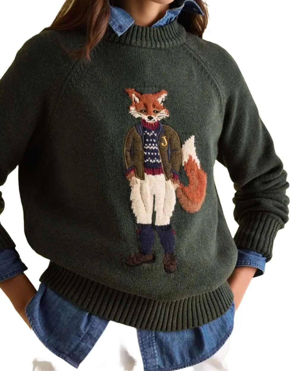 Joules Jonty Intarsia Knit Jumper