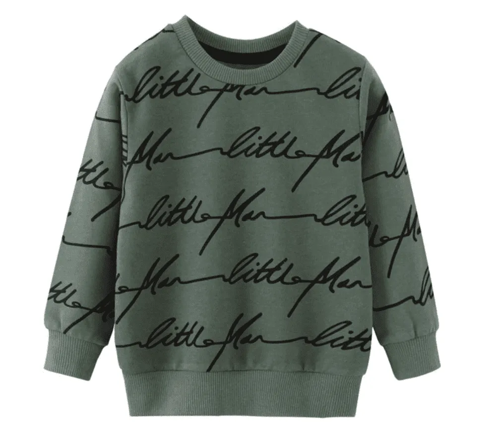 Little Man - Boys Cotton Jumper / Sweater