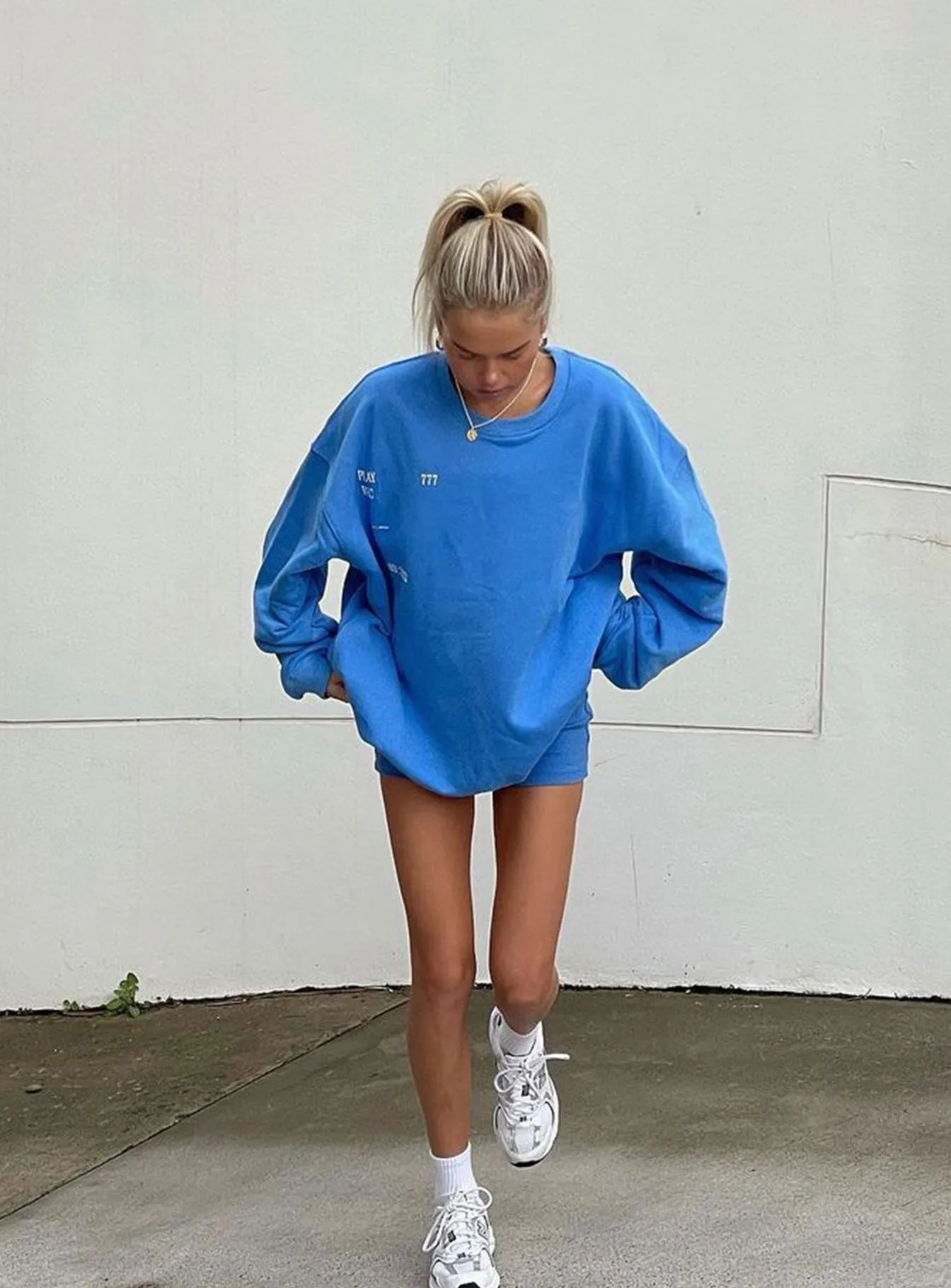 Meika Sweatshirt Blue