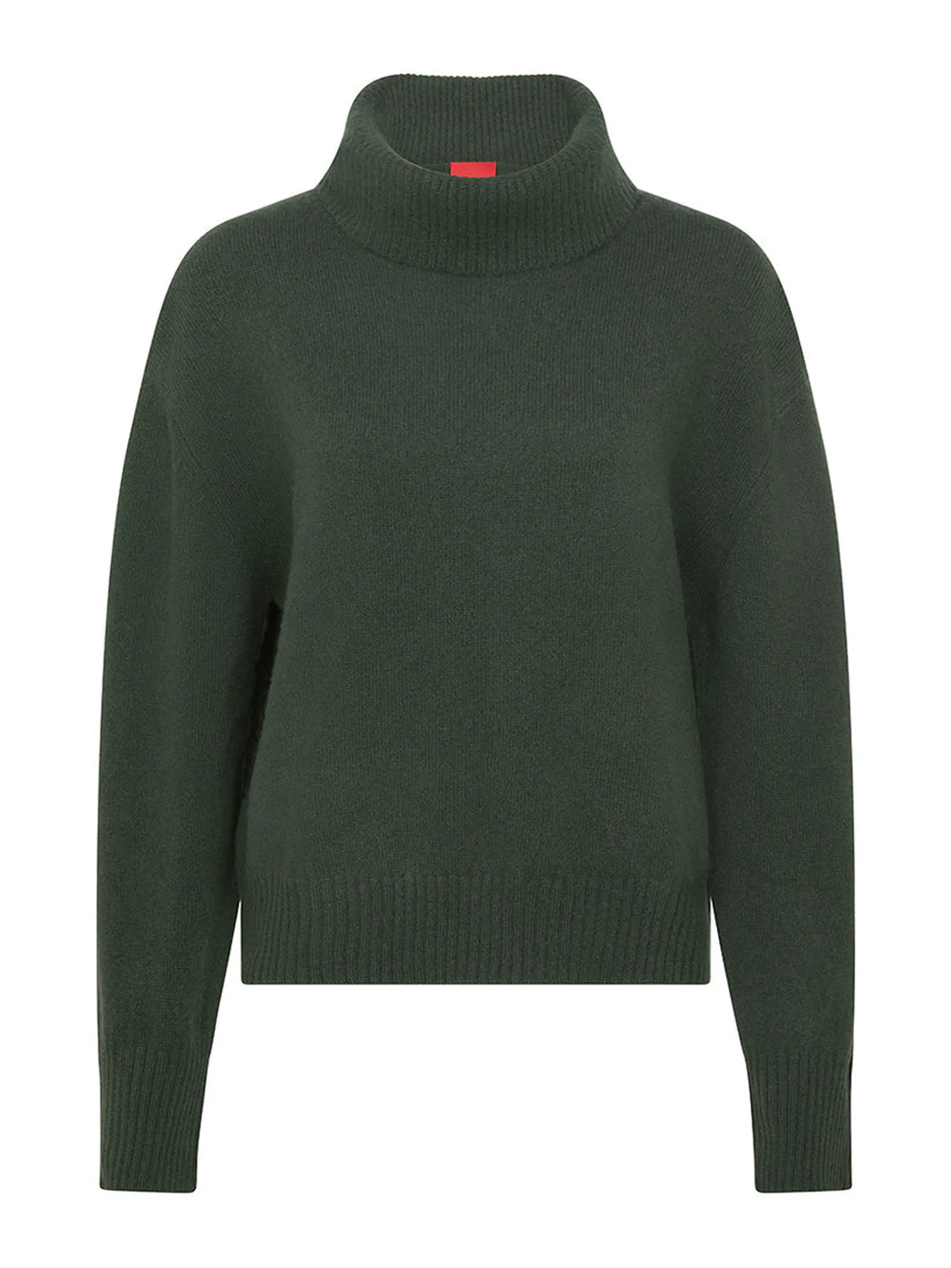 Moss rollneck jumper