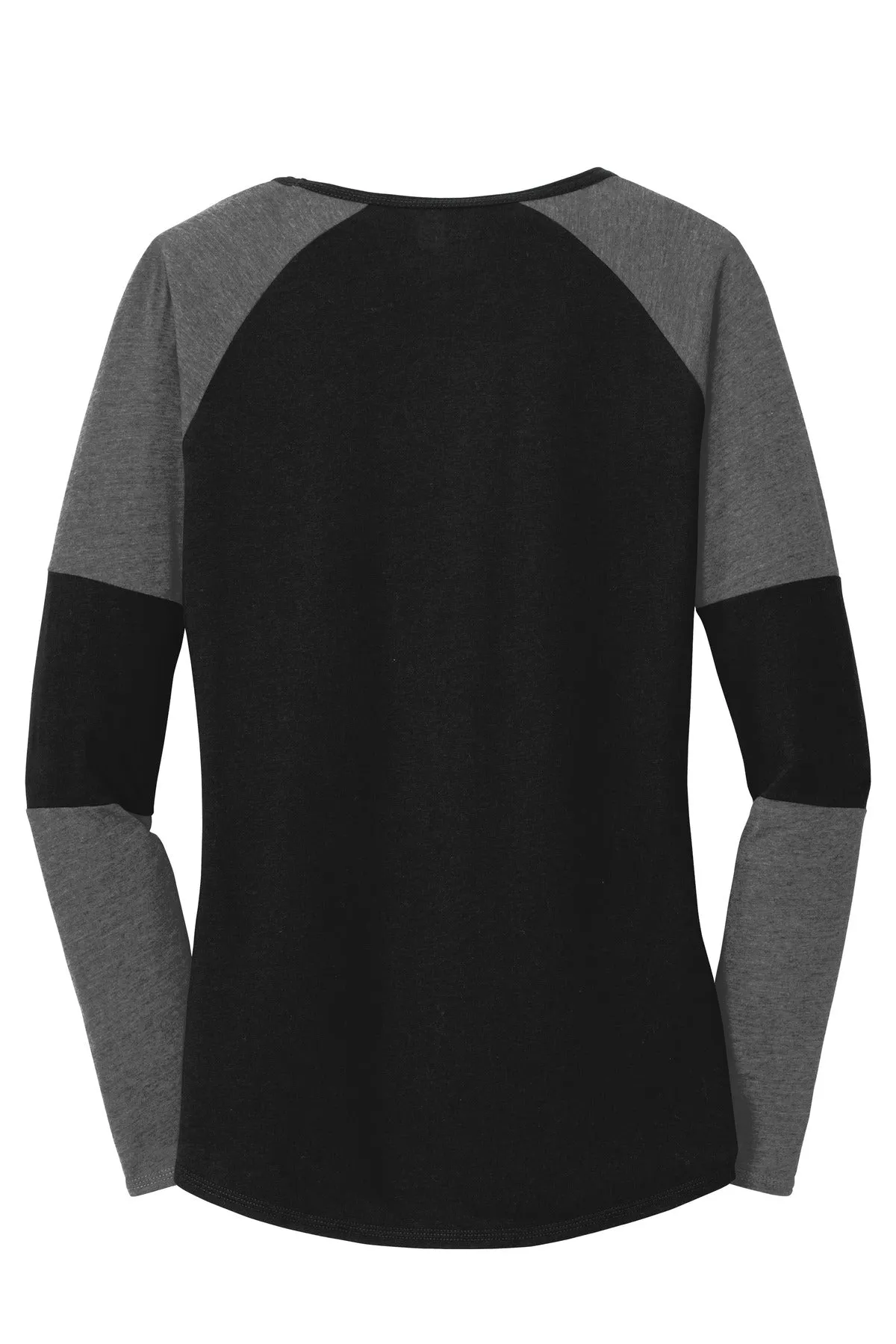 New Era Ladies Tri-Blend Performance Baseball Tee. LNEA132