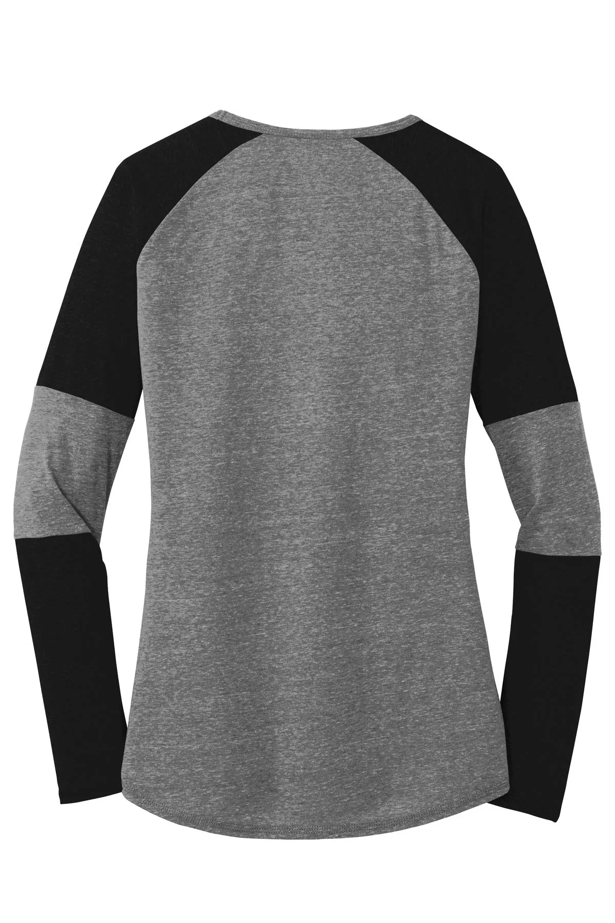 New Era Ladies Tri-Blend Performance Baseball Tee. LNEA132