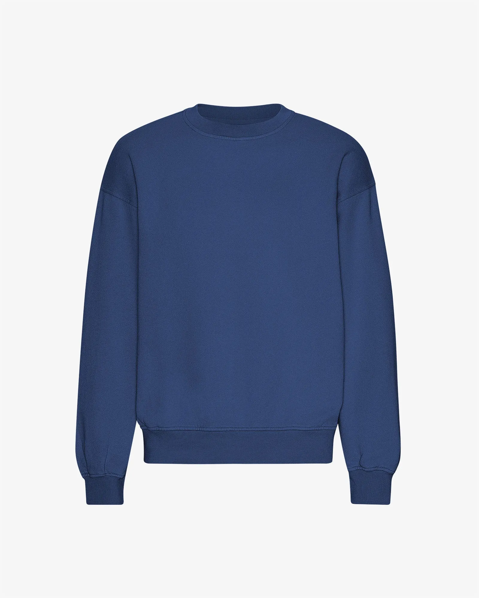 Organic Oversized Crew - Marine Blue