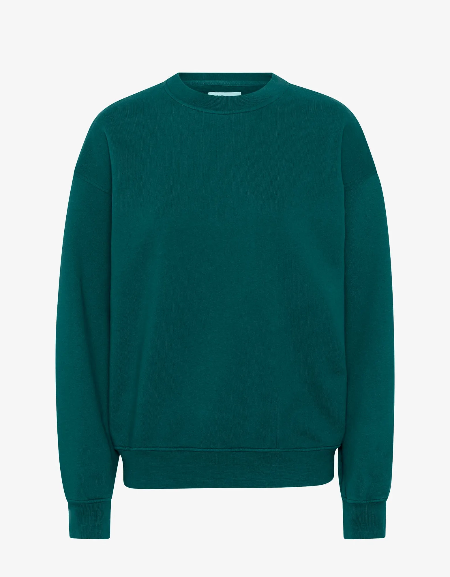 Organic Oversized Crew - Ocean Green