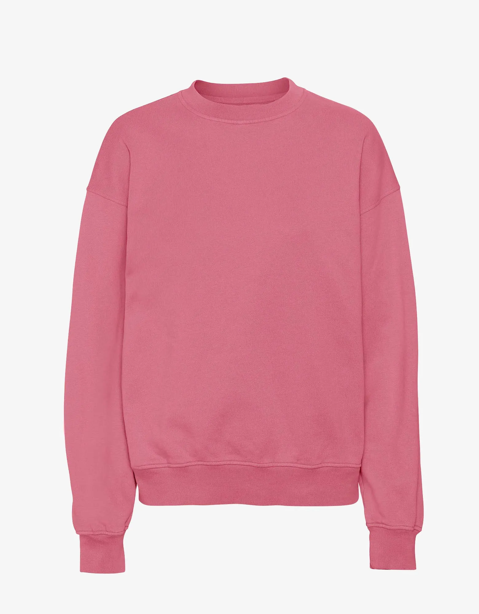 Organic Oversized Crew - Raspberry Pink