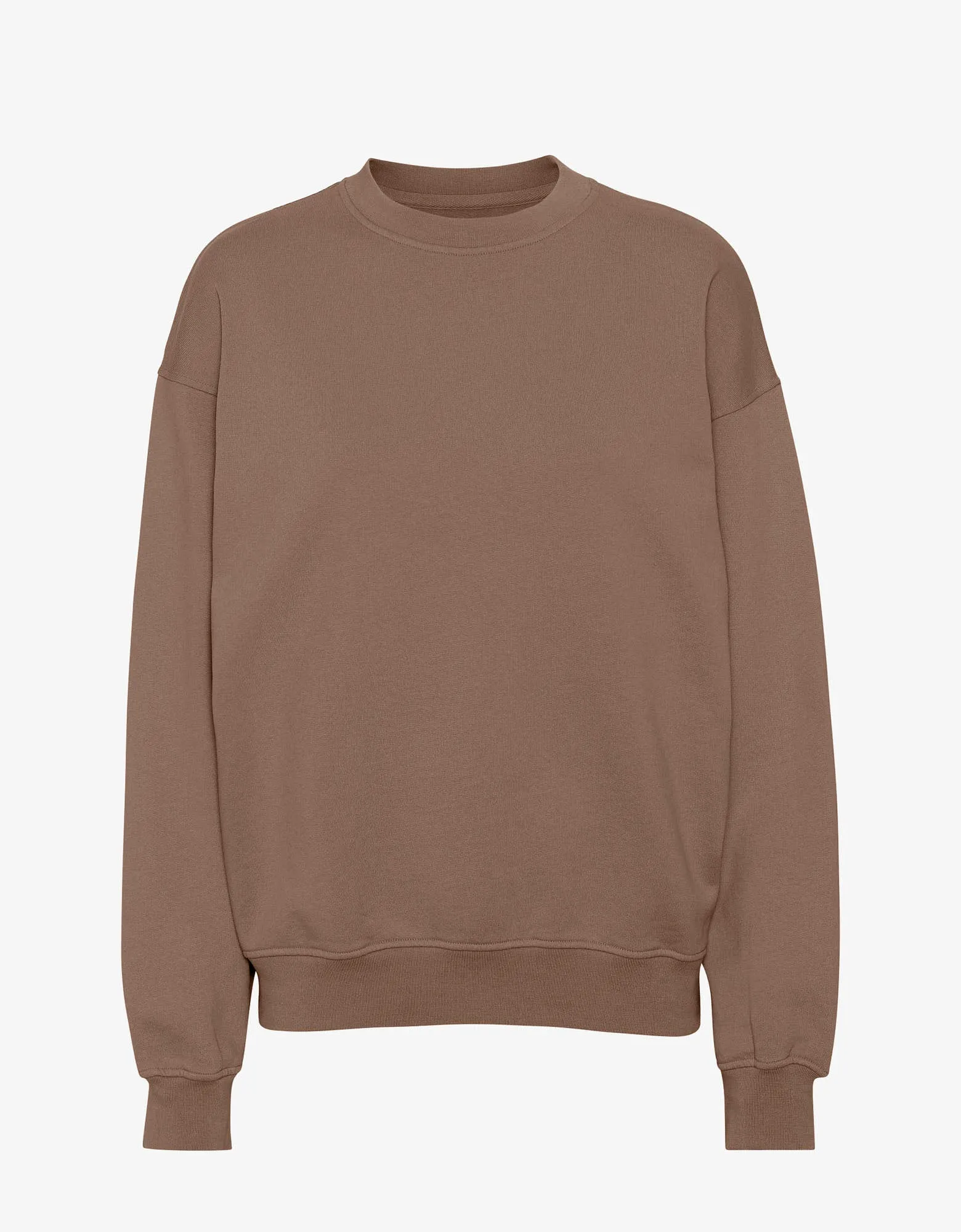 Organic Oversized Crew - Sahara Camel