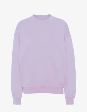 Organic Oversized Crew - Soft Lavender