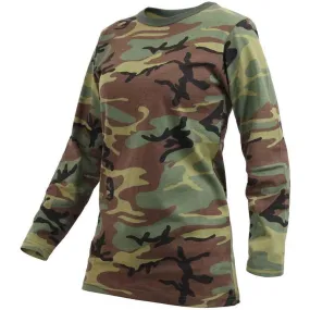 Rothco Womens Long Sleeve Camouflage Shirt