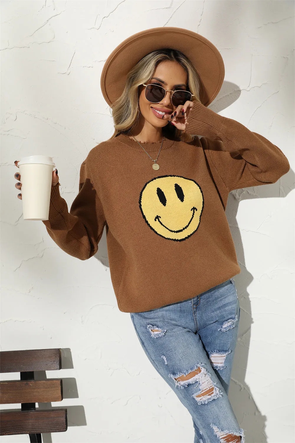 Smily Face Sweater