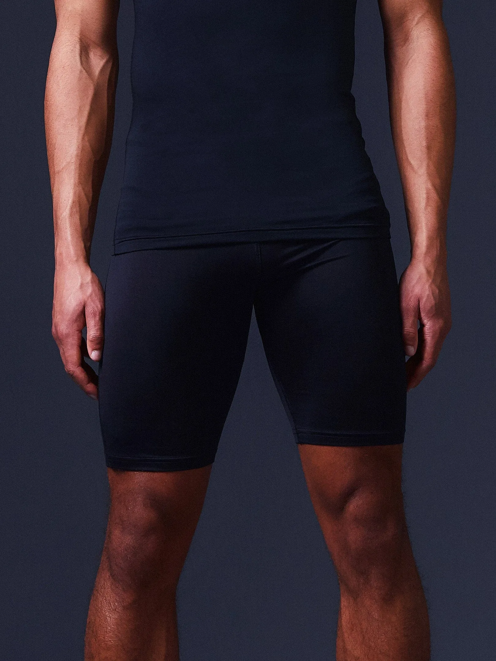 SRBS 01 Run Baselayer Shorts - Black