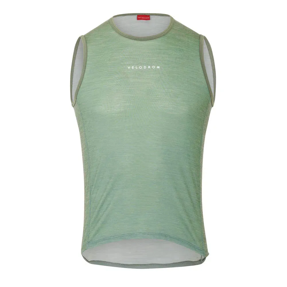 VELODROM VCC Merino Baselayer - Forest Green