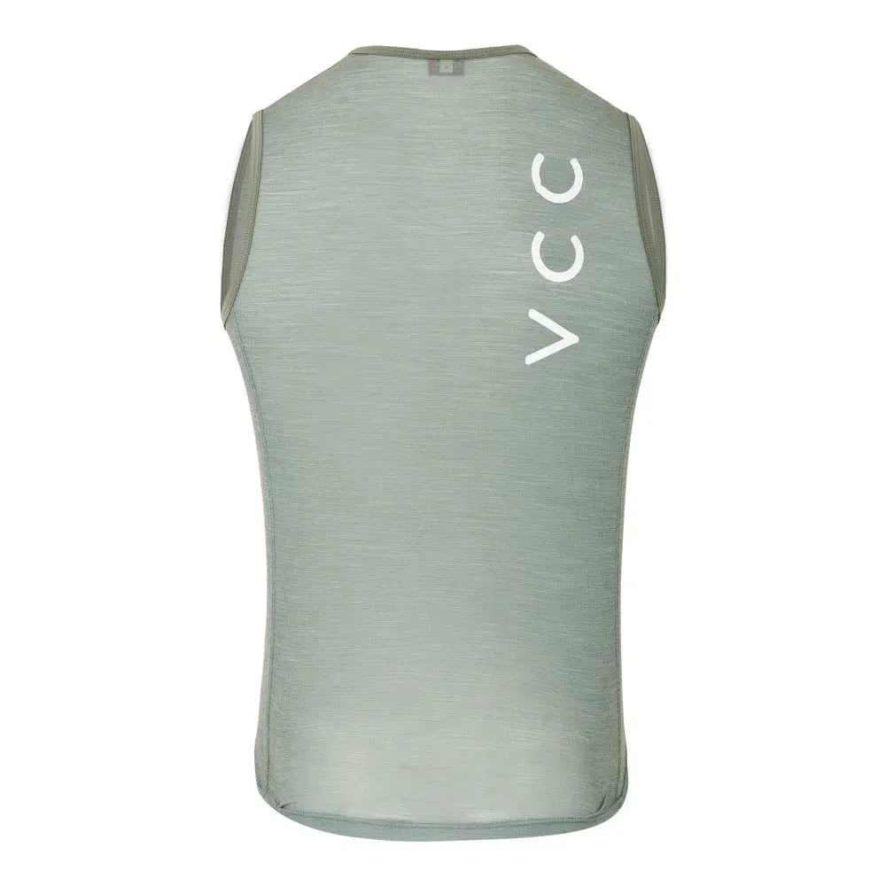 VELODROM VCC Merino Baselayer - Forest Green