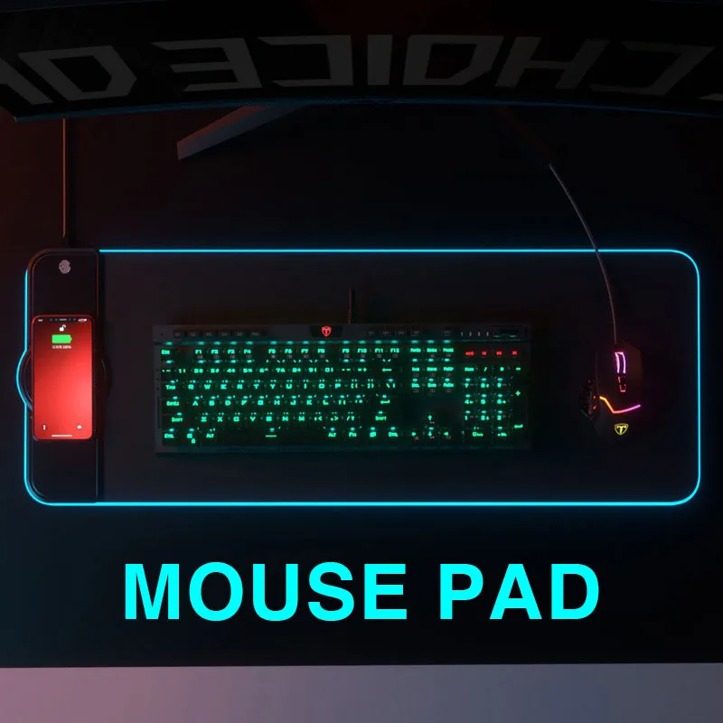 Wireless Charging Oversized Mouse Pad