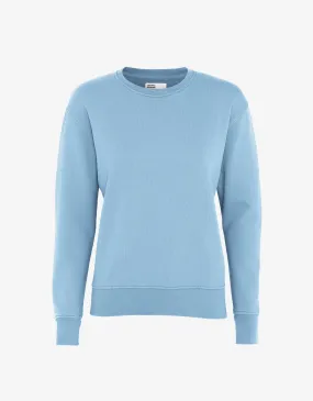 Women Classic Organic Crew - Seaside Blue