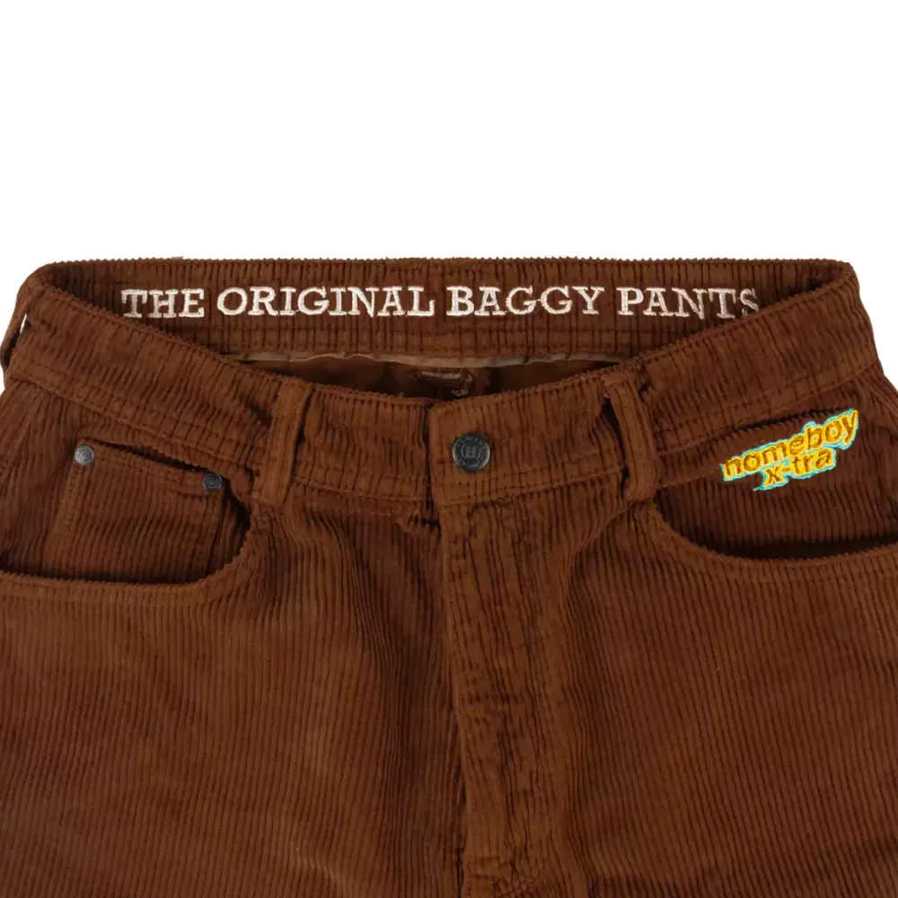 X-tra Baggy Cord Pants Brown